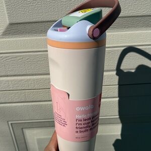 owala Pastel Multi-Color Insulated Tumbler - Cream & Pink